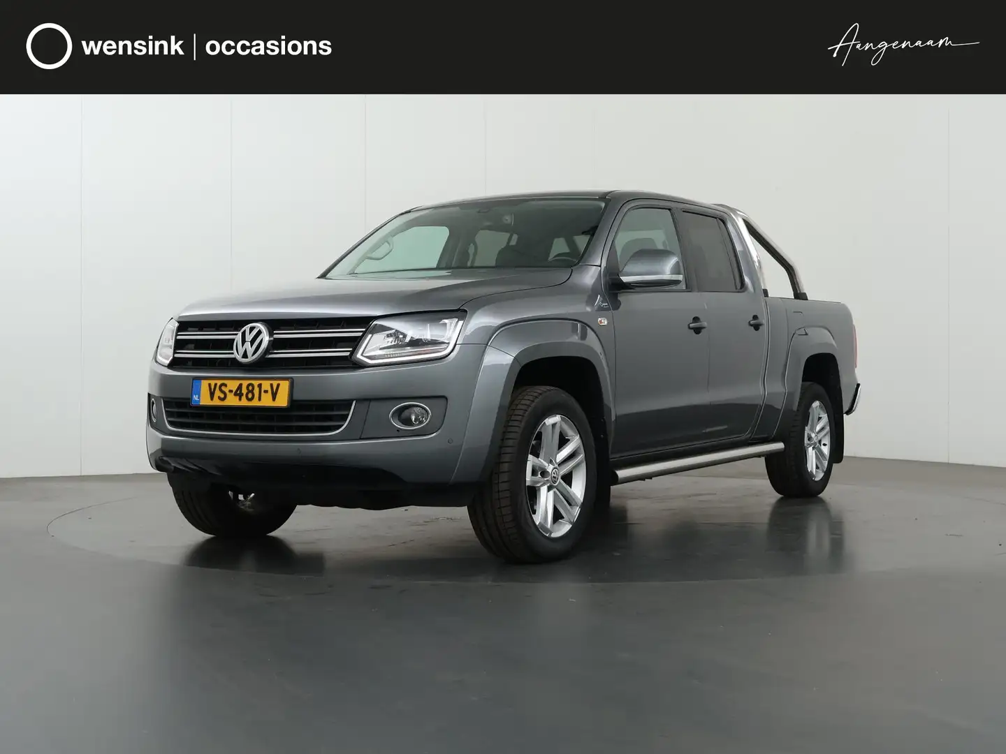Volkswagen Amarok 2.0 TDI HIGHLINE | Aut. | DUBBEL CABINE | LEREN BE Gris - 1