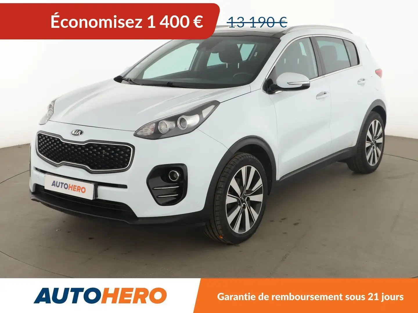Kia Sportage 1.7 CRDi ISG Active 2WD Weiß - 1