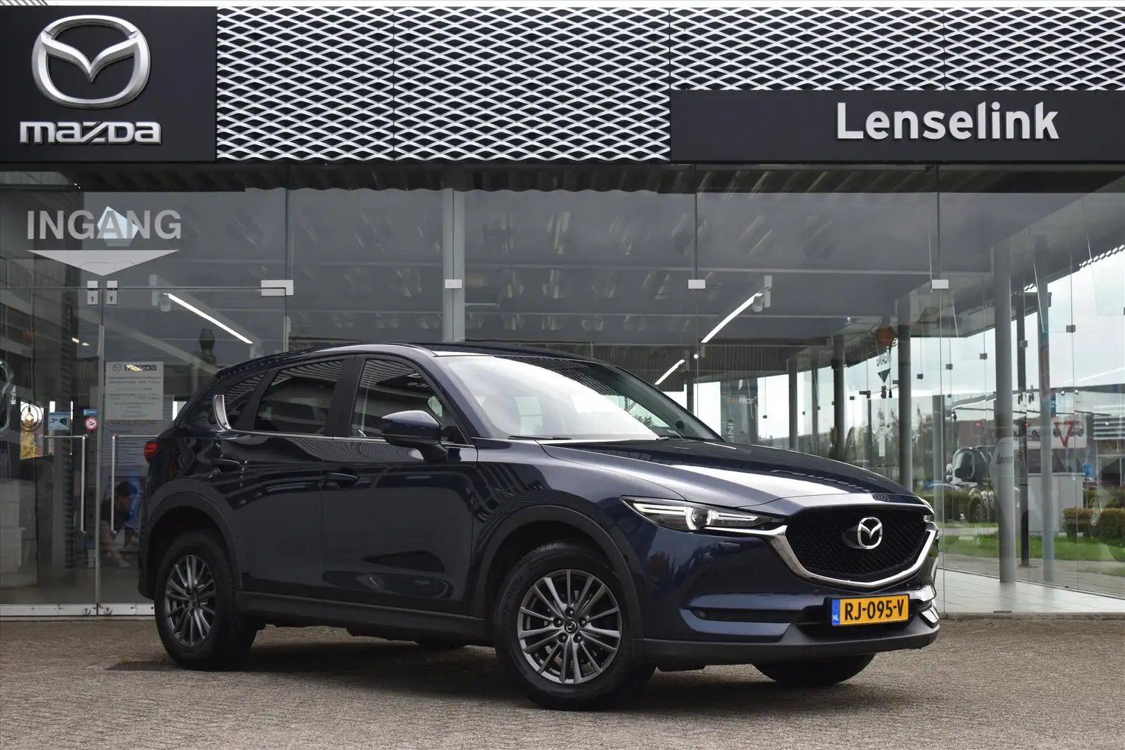 Mazda CX-5 2.0 SKYACTIV-G 165pk Skylease-GT | Incl. 1 jaar ga Blauw - 1