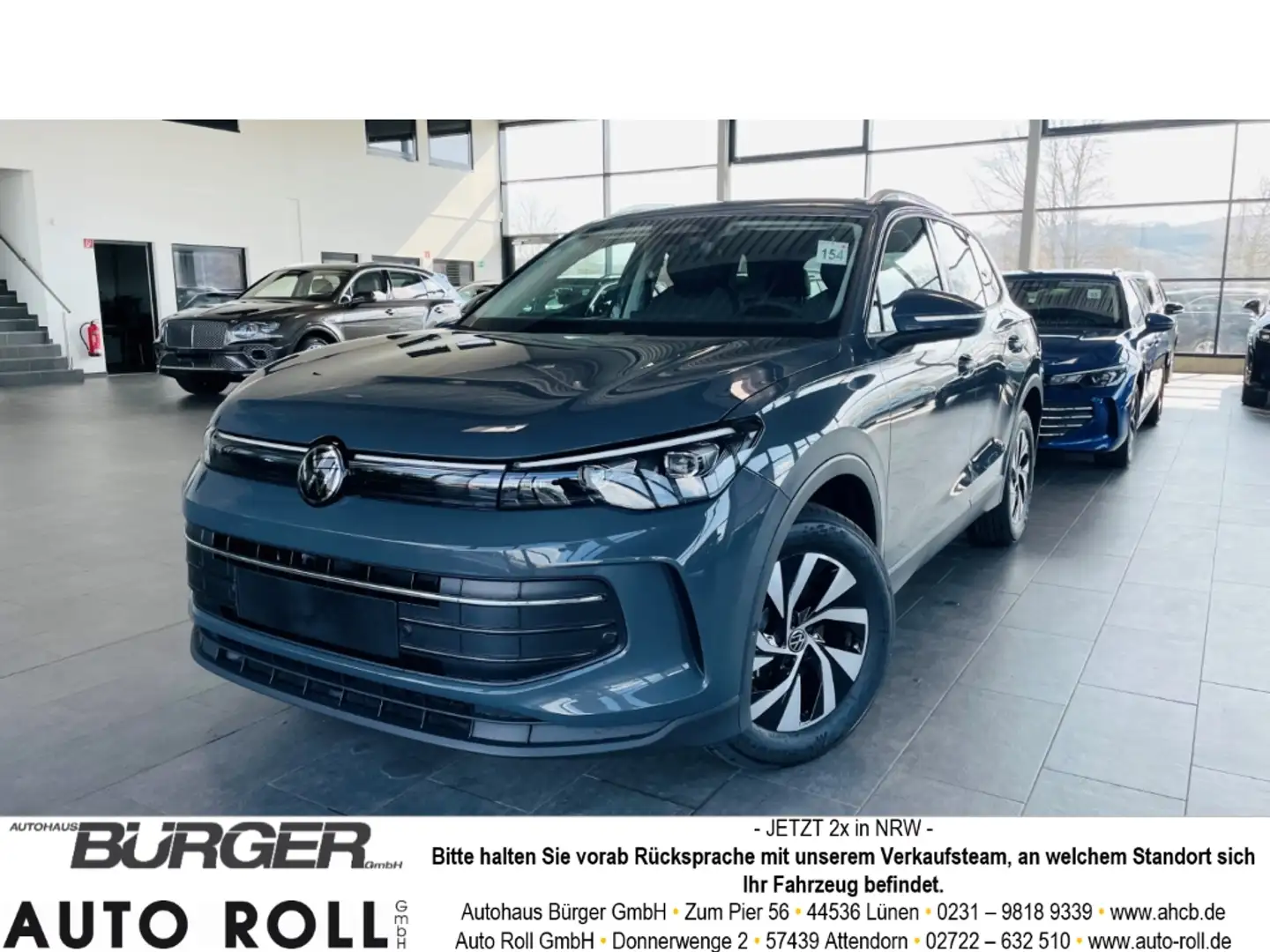 Volkswagen Tiguan 1.5 eTSI Life Neues Modell Navi Kamera IQ-Light AC Grau - 1