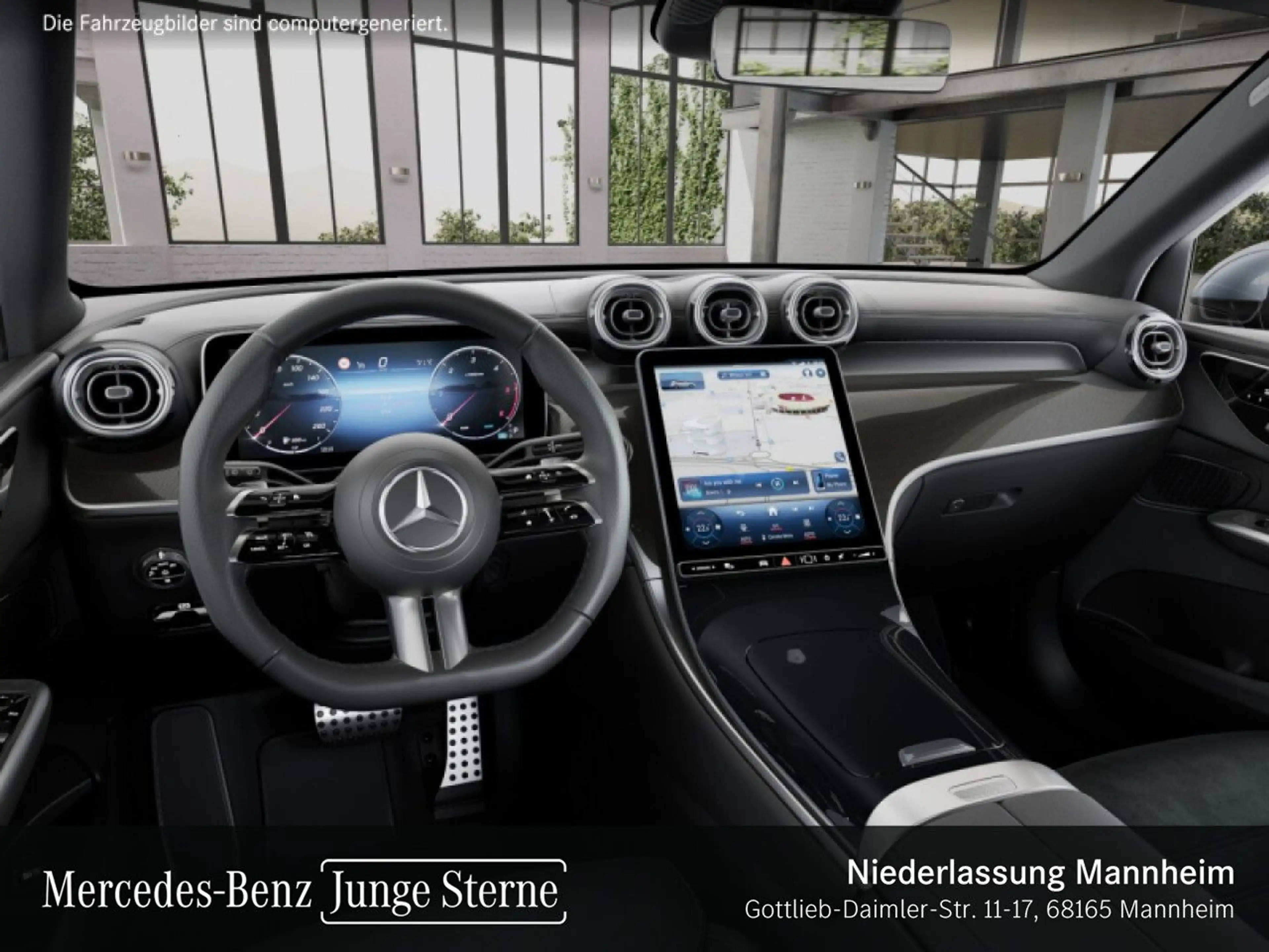 Mercedes-Benz GLC 220 d 4M AMG+PANO+360+AHK+LED+TOTW+KEYLESS+9G — photo 9
