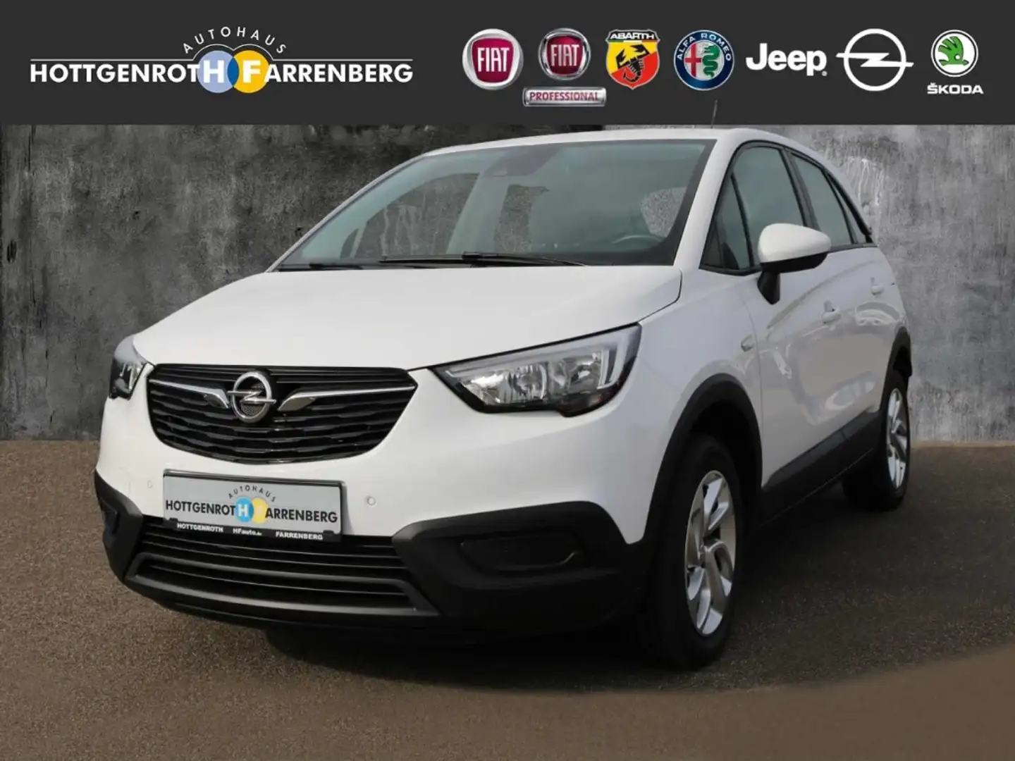 Opel Crossland 1.2 Turbo Edition KLIMA SHZ PDC LENK Weiß - 1