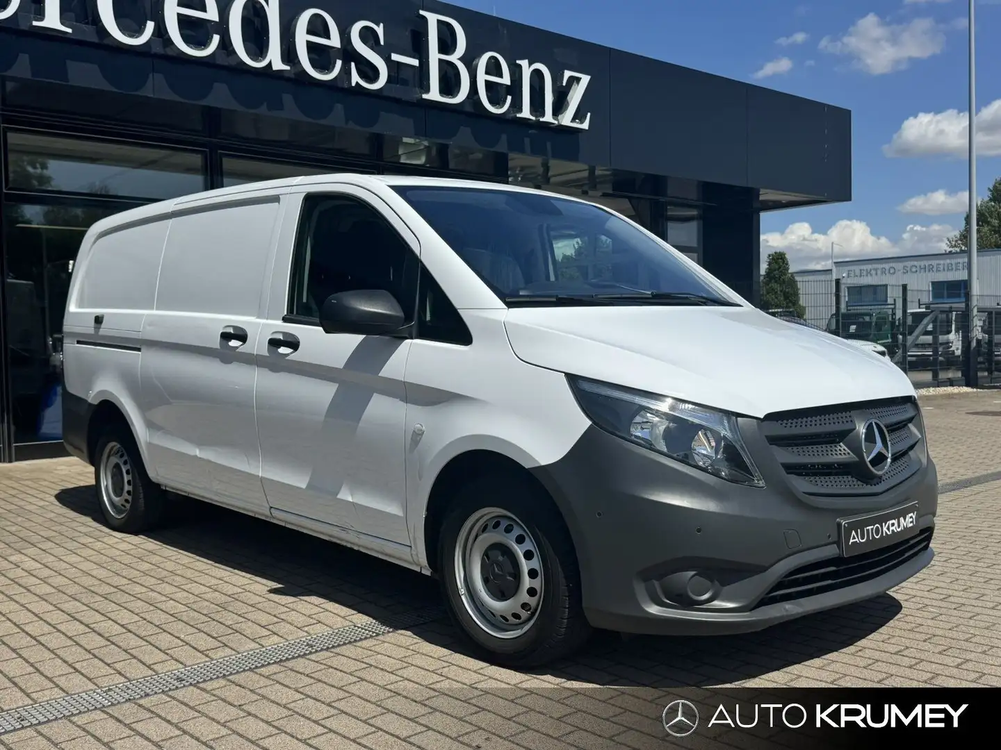 Mercedes-Benz Vito 116 CDI Kasten Lang Base Autom./Sitzhzg./BC Blanc - 2