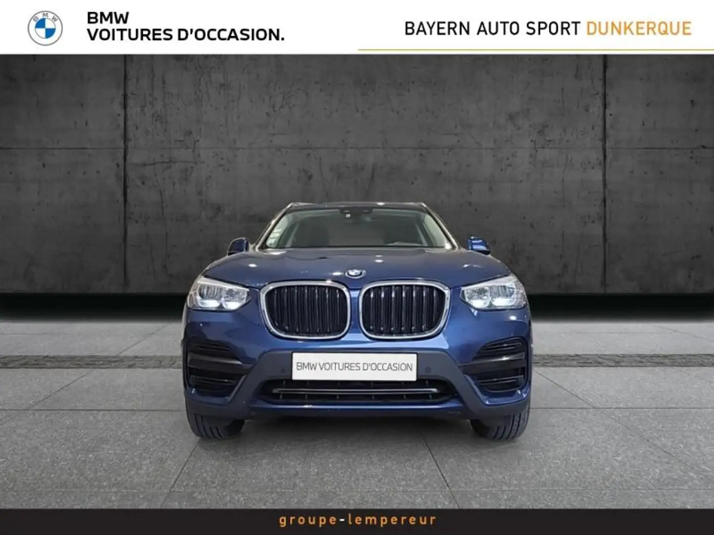 BMW X3 sDrive18dA 150ch  Business Design Blau - 2