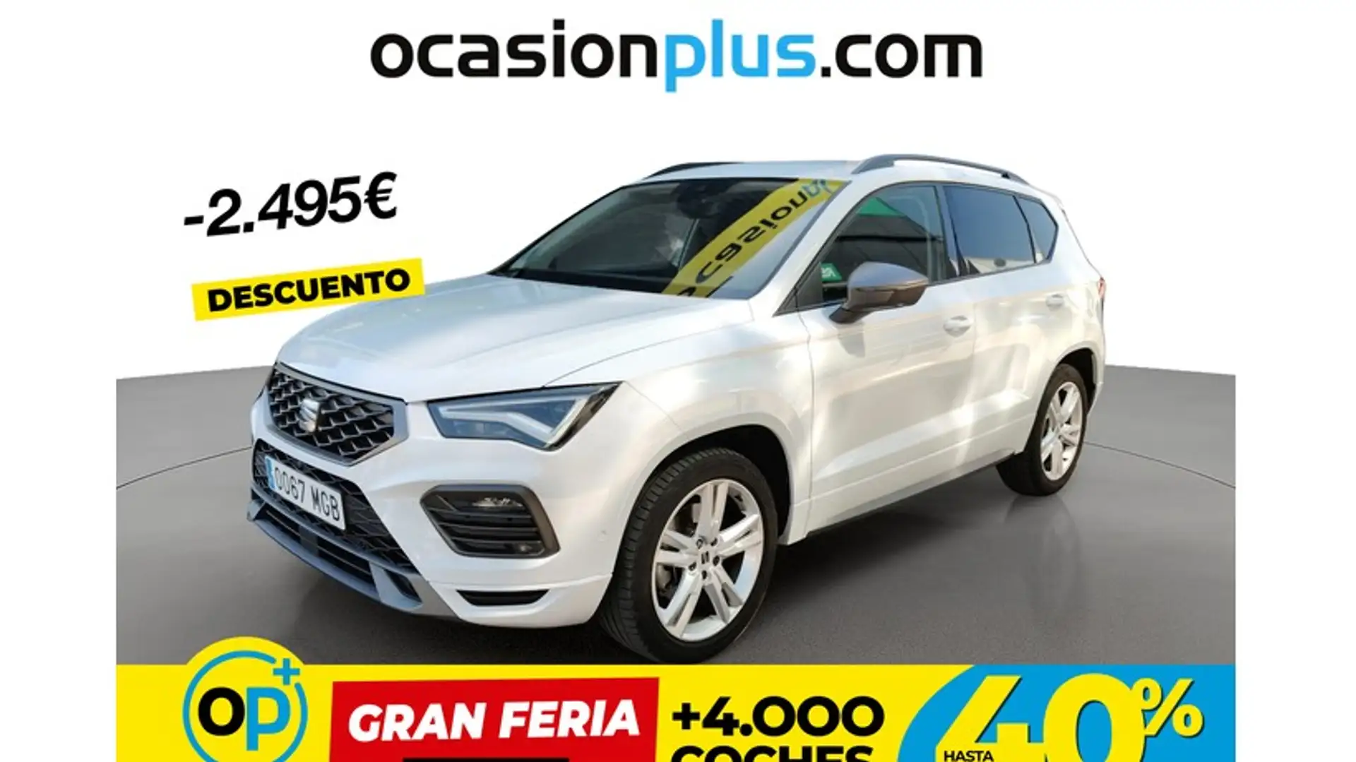 SEAT Ateca 1.5 EcoTSI S&S FR Blanco - 1