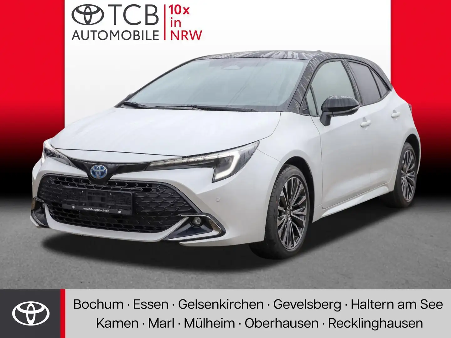 Toyota Corolla 1.8 Hybrid BLACK&WHITE NAVI SHZ PDC Wit - 1