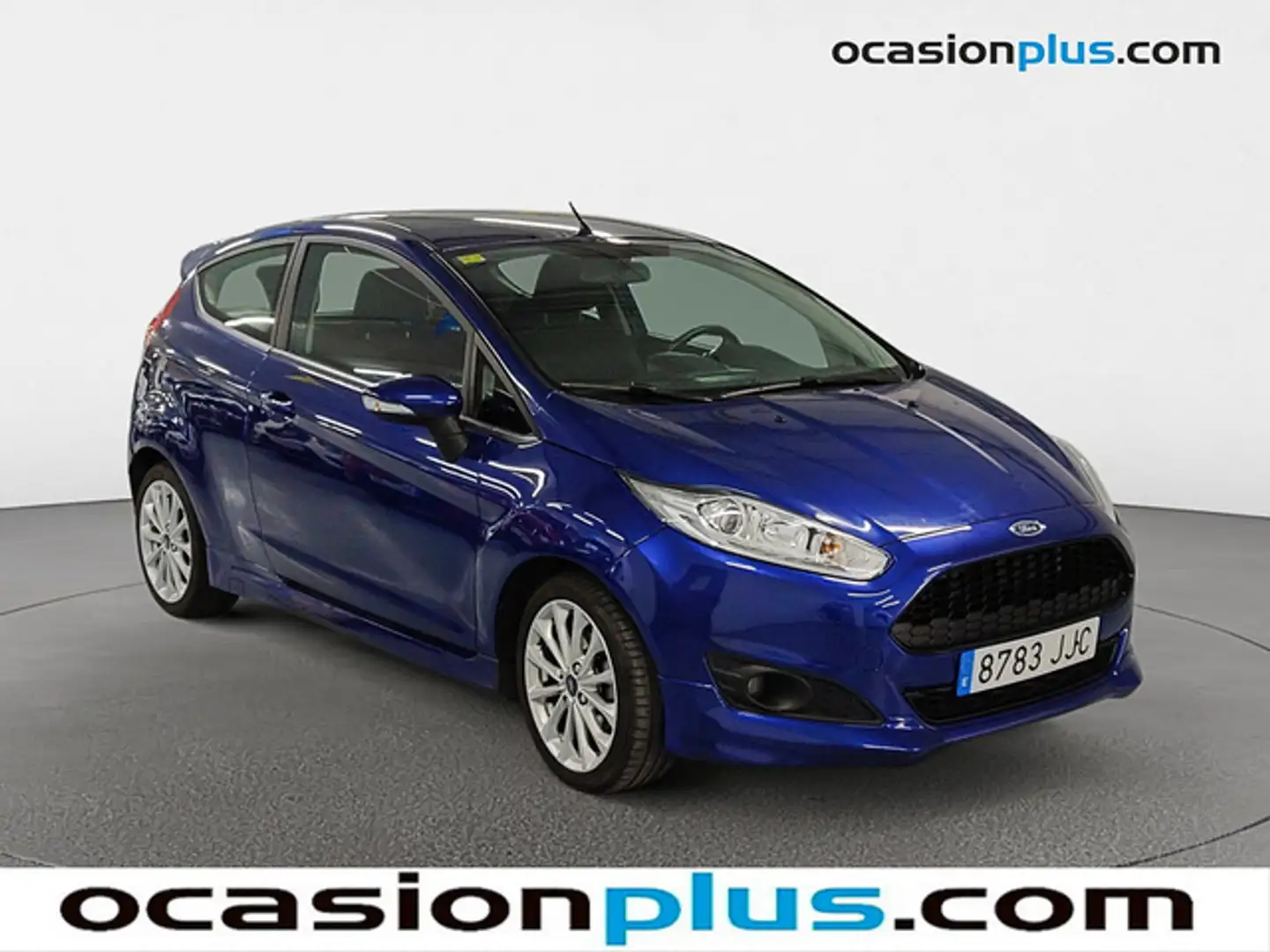 Ford Fiesta 1.0 EcoBoost Sport Auto-S&S 125 Azul - 2