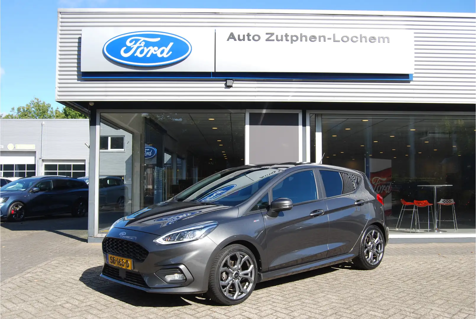 Ford Fiesta 1.0 EcoBoost 100pk ST-Line 5dr NED.AUTO | NAVI | T Gris - 1