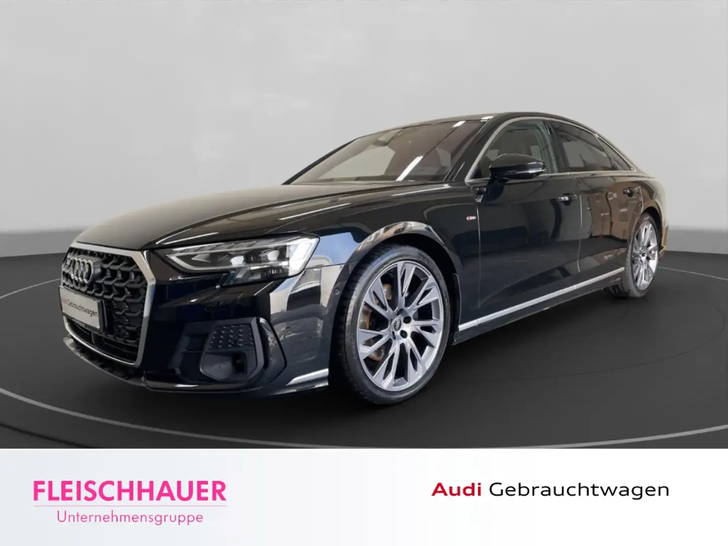 Audi A8 50 TDI quattro ACC Pano Matrix HUD bel. Sitze Negru - 1