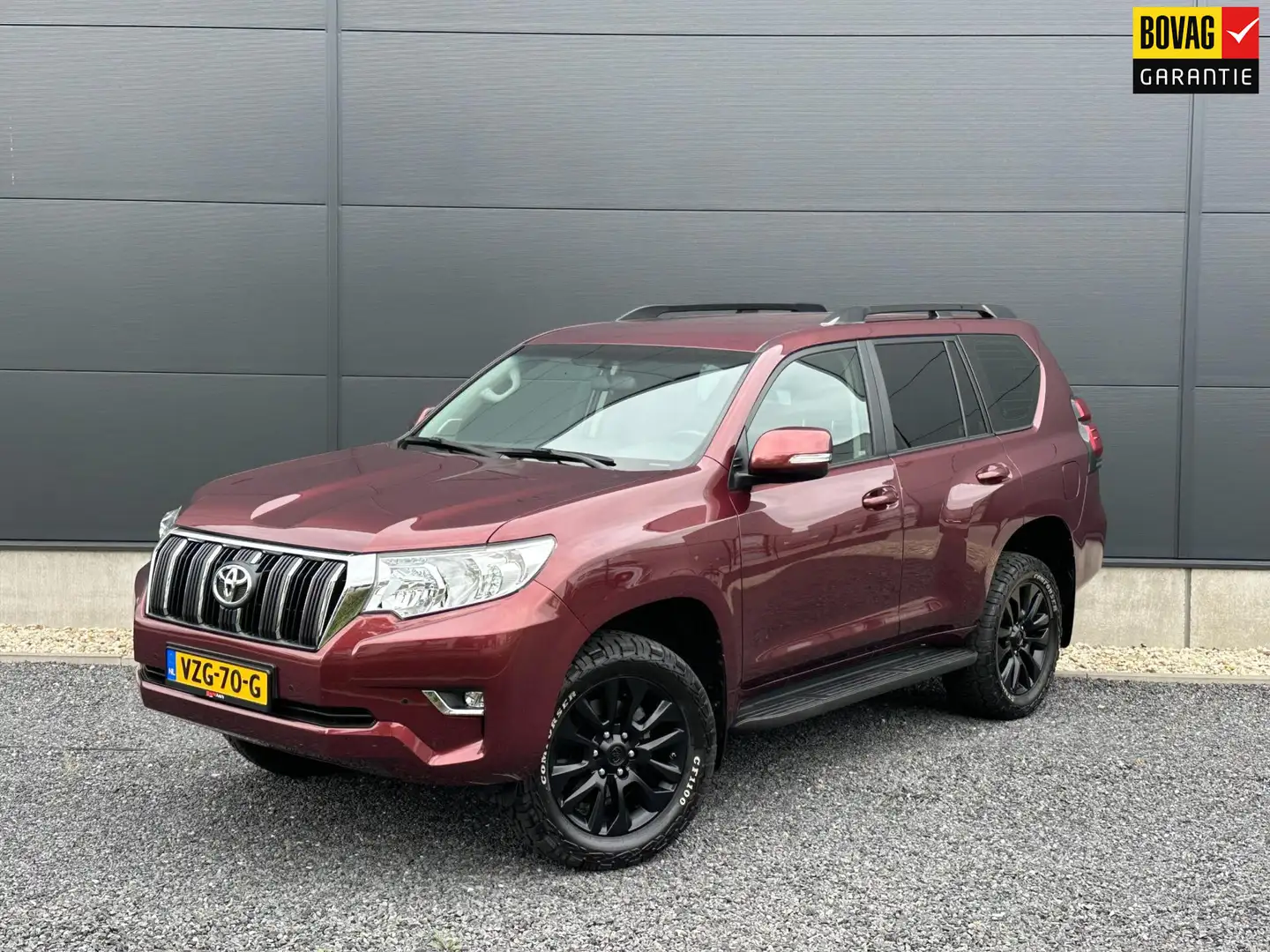 Toyota Land Cruiser 2.8 D-4D-F Comfort High Roof Window Van GRIJS KENT Rouge - 1