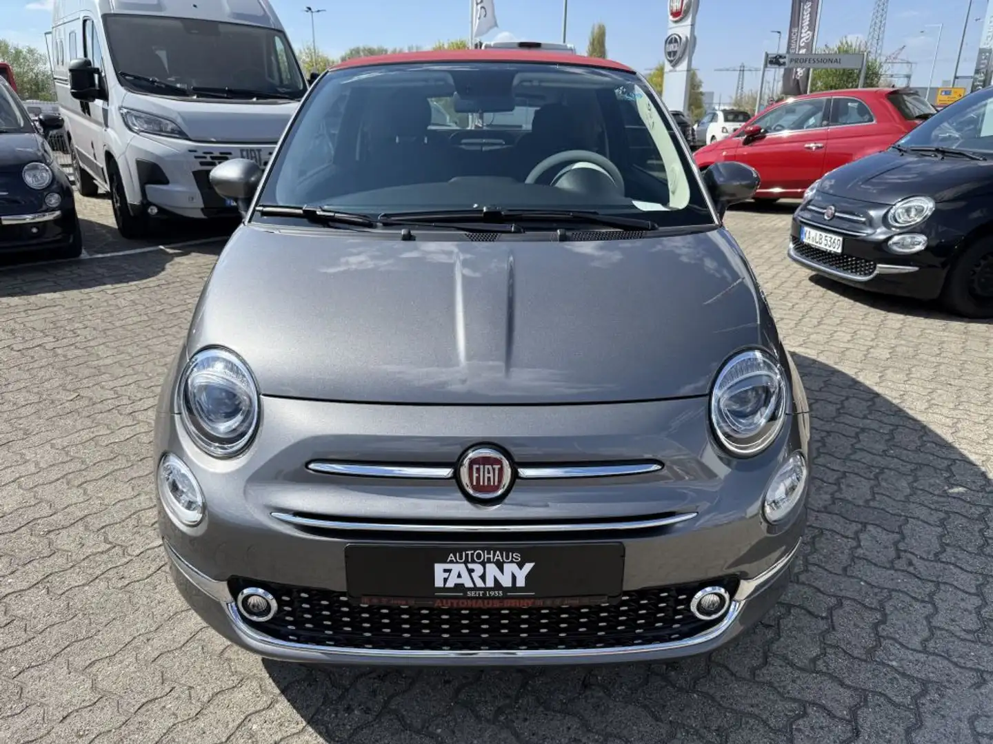 Fiat 500 C 1.0 GSE Hybrid Dolcevita Gris - 2