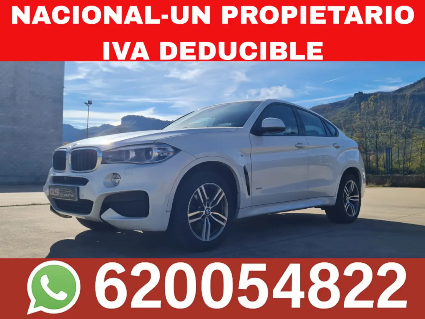 BMW X6 xDrive 30dA Blanco - 1