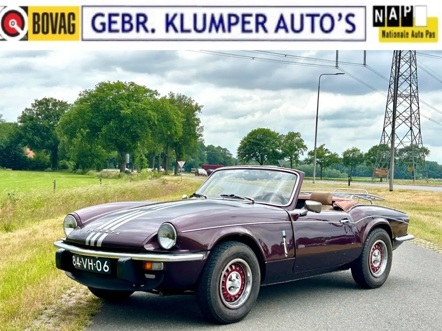 Triumph Spitfire 1500 Soft + Hard Top, NL-Auto, 44 jaar in bezit Fialová - 1
