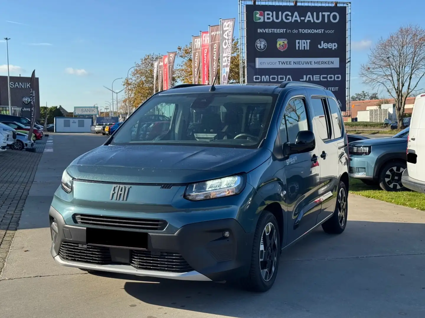 Fiat Doblo 1.2 110pk Magic Top Bleu - 1