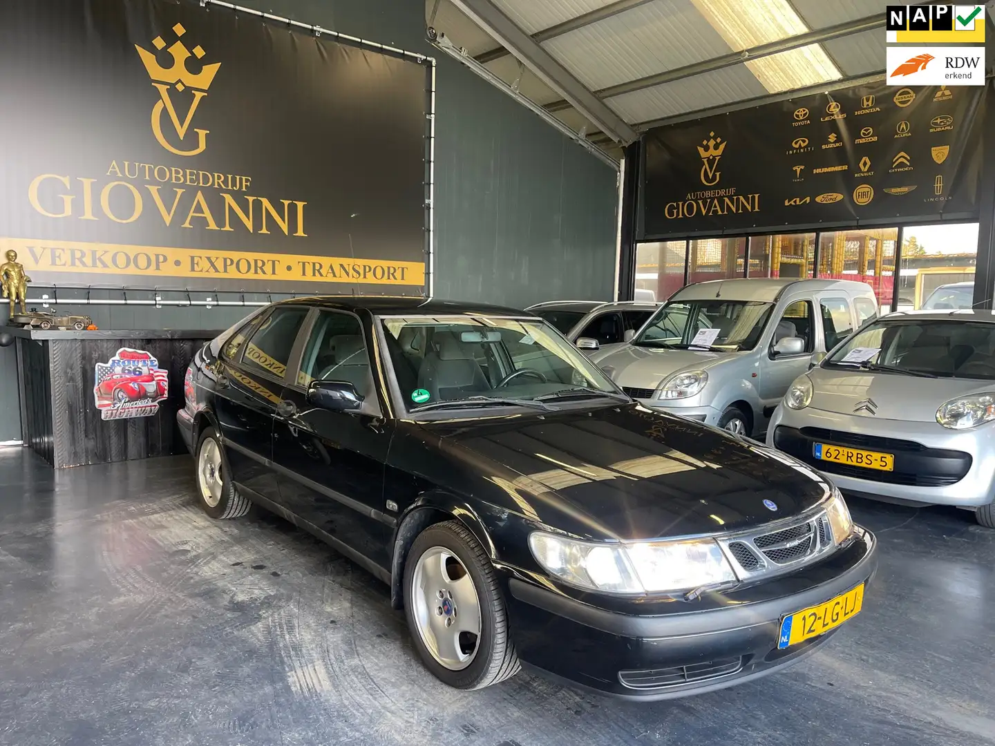 Saab 9-3 2.0t Euro Edition inruilen moglijk Nieuwe APK Siyah - 1