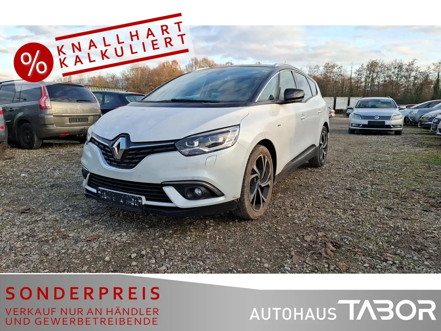 Renault Grand Scenic 1.6 dCi 160 Autom. EDC Bose 7S Nav Weiß - 1