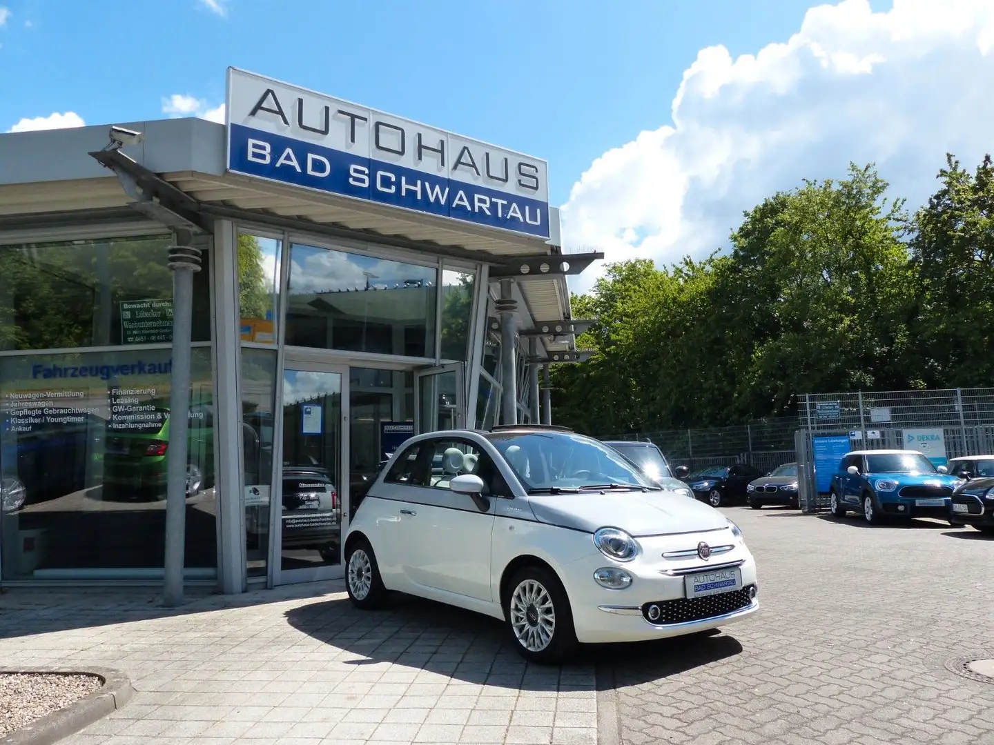 Fiat 500C DolceVita Mild Hybrid Weiß - 1
