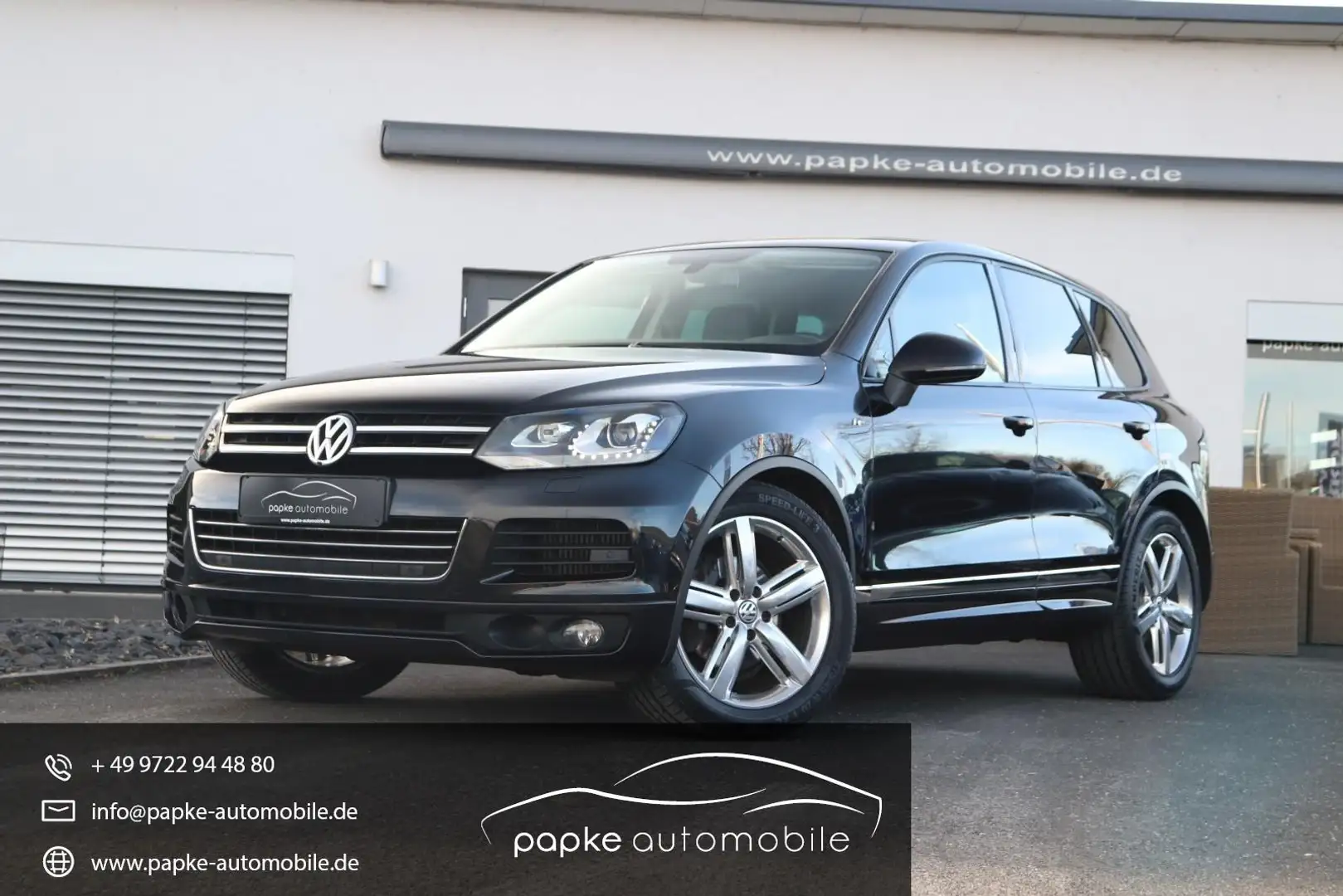 Volkswagen Touareg 3.0 TDI R-Line +STANDHEIZ+AHK+LUFT+20"++ Nero - 1