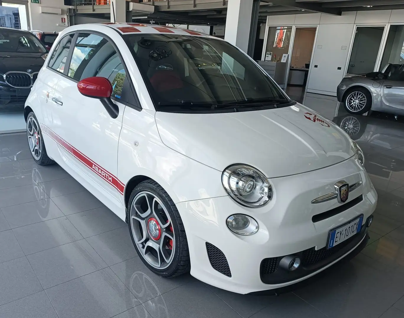 Abarth 595 500/595 1.4 16v t. t-jet -160cv E6 - Turismo Bianco - 2