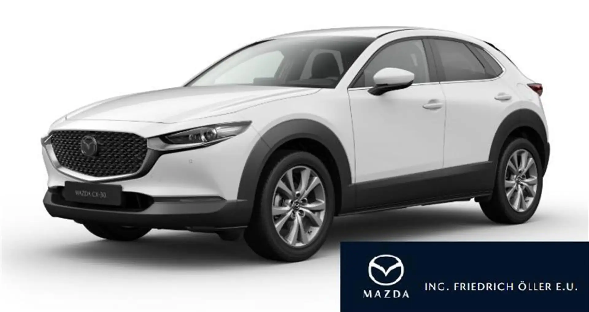 Mazda CX-30 G122 Comfort+/ST Aut. Weiß - 1