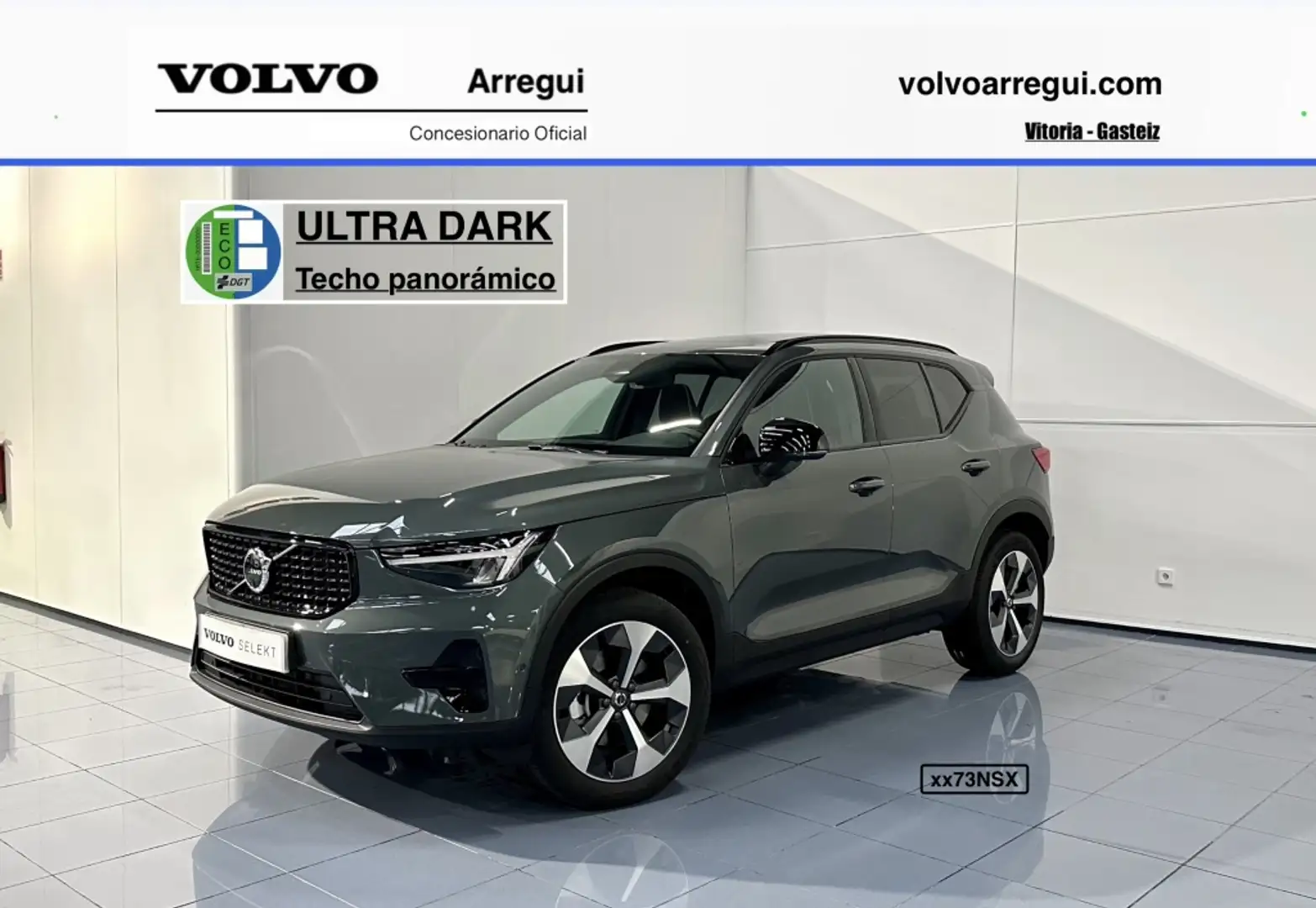 Volvo XC40 B3 Ultra Aut. Gris - 1