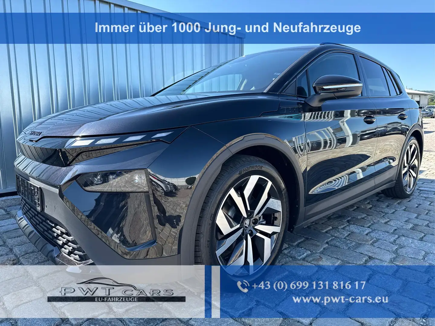 Skoda Elroq Sportline 60 - 63 kWh 204 PS-5 Jahre Garantie-N... Schwarz - 1