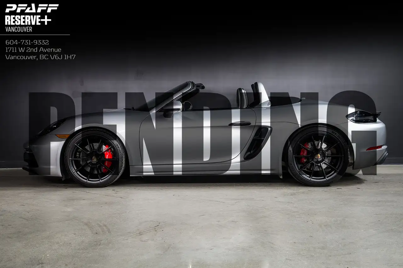 2022 Porsche 718 Boxster