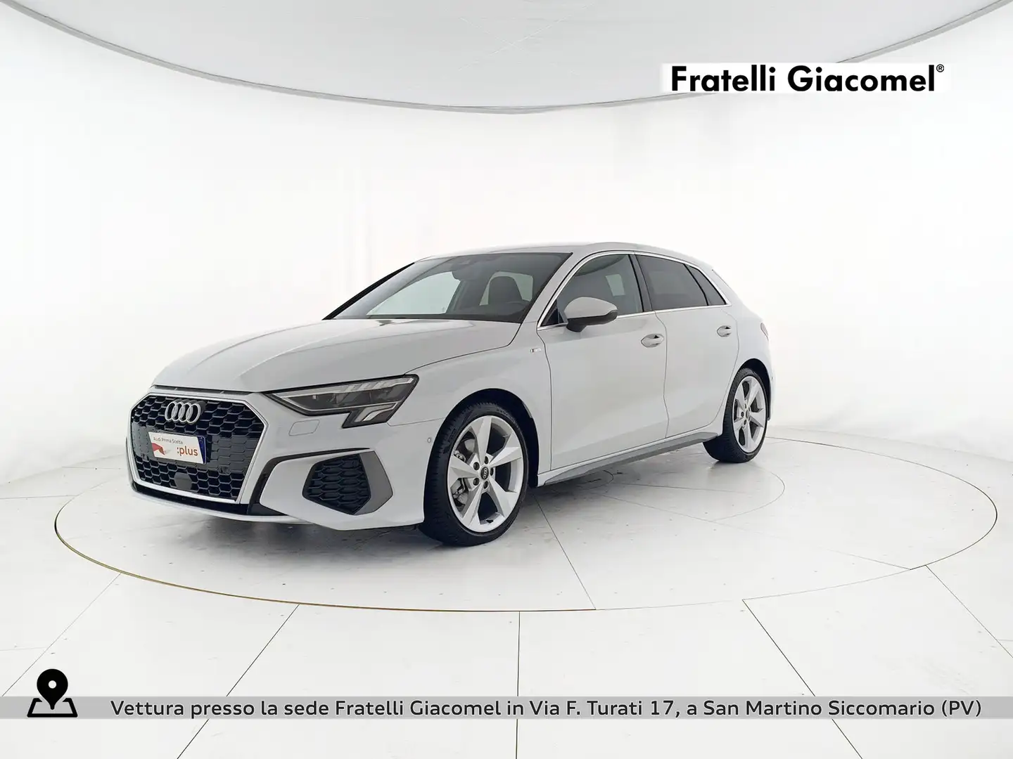 Audi A3 sportback 35 2.0 tdi s line edition s-tronic Bianco - 1