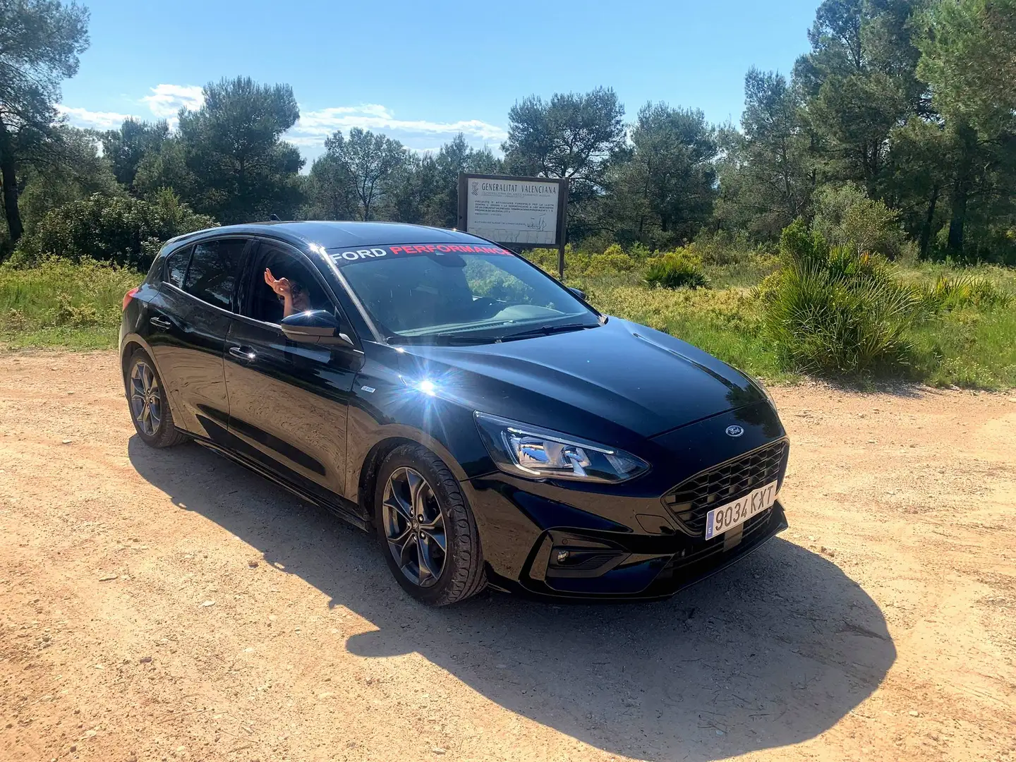 Ford Focus 1.0 Ecoboost ST Line 125 Negro - 1