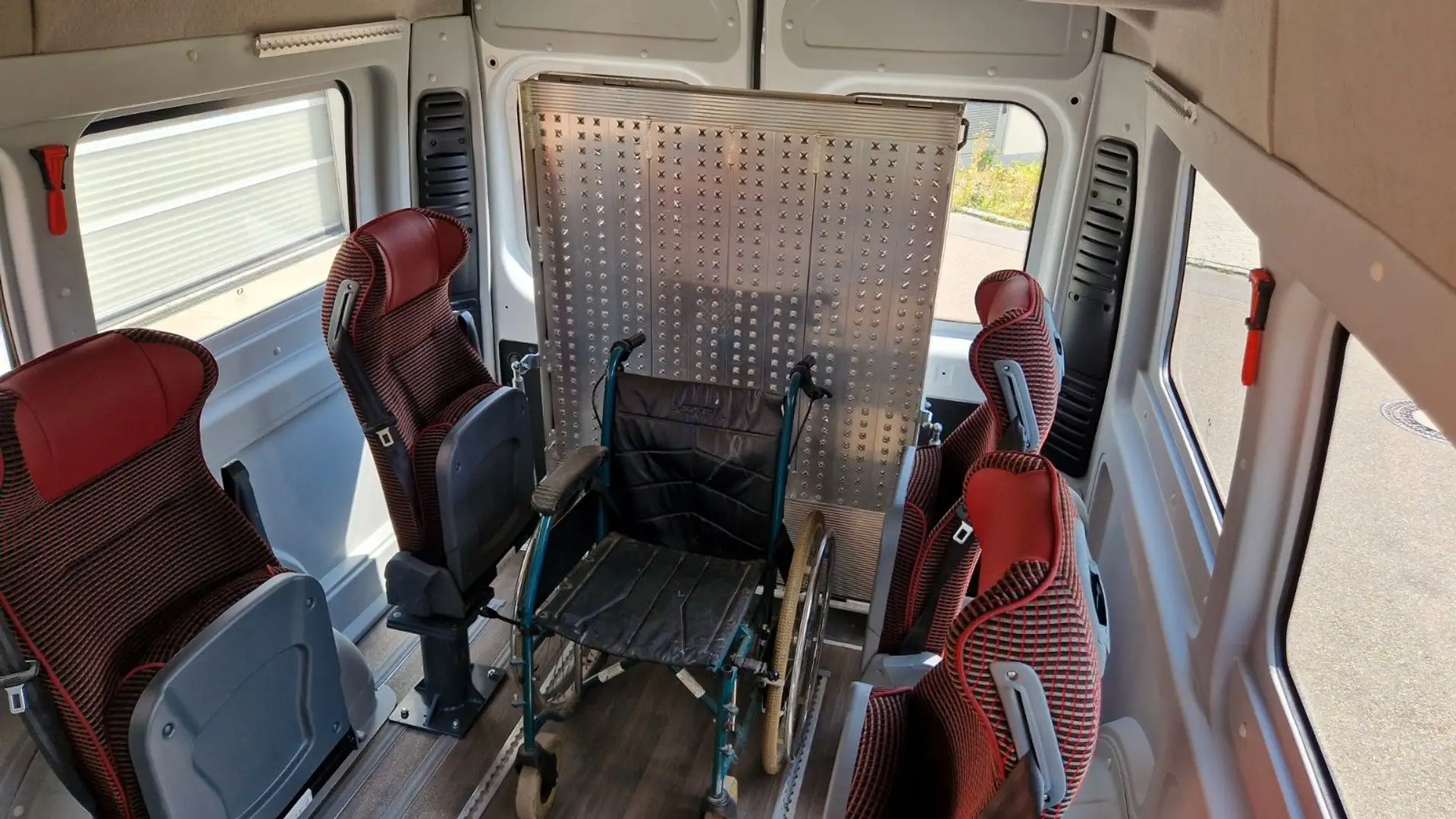 Fiat Ducato Opel Movano Ducato Mobility  Rollstuhl in Stock Weiß - 2