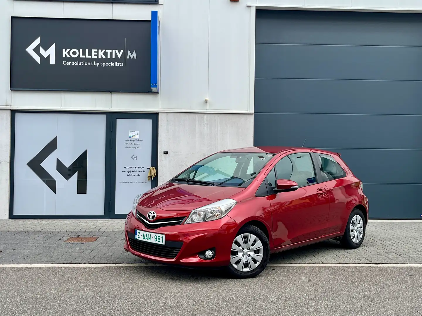 Toyota Yaris 1.3 benzine / Airco / Garantie / 1ste eigenaar Roşu - 2