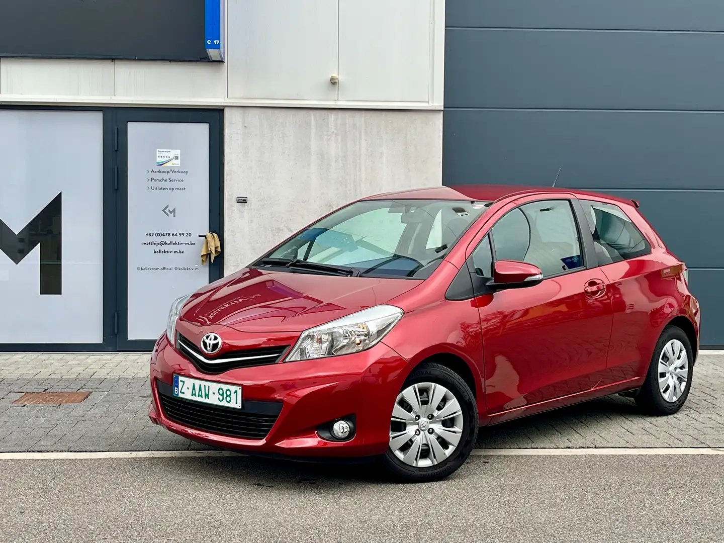 Toyota Yaris 1.3 benzine / Airco / Garantie / 1ste eigenaar Roşu - 1