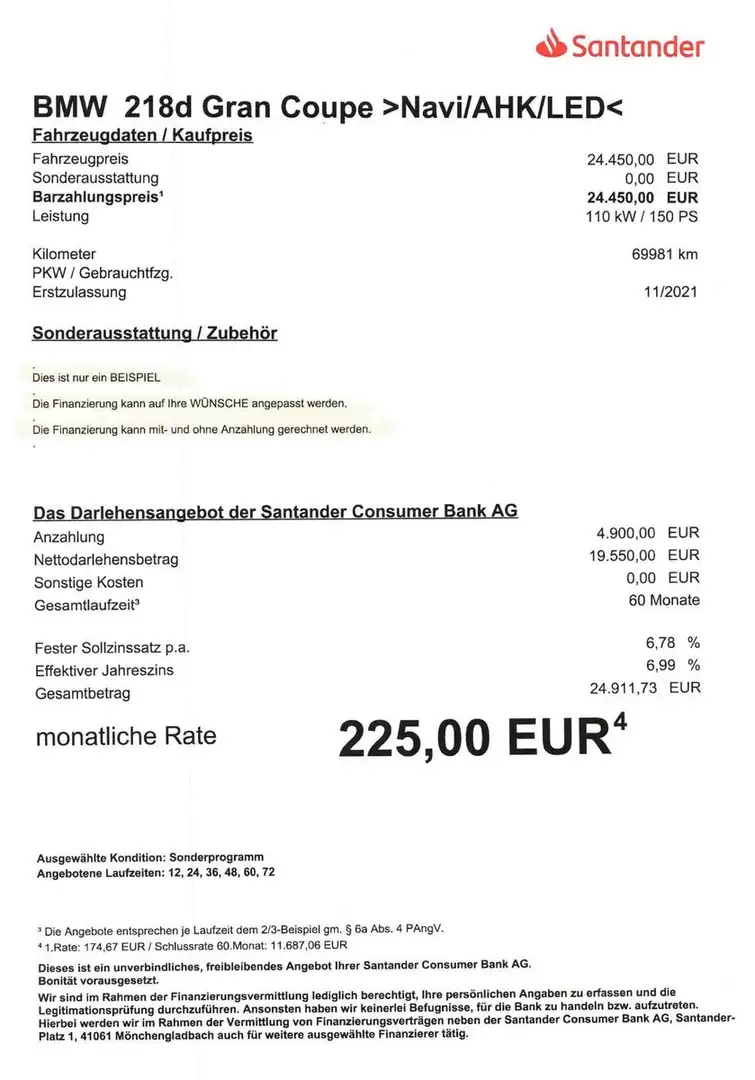 BMW 218 Gran Coupé NAV/AHK/LED/18Zoll Alu Blanc - 2