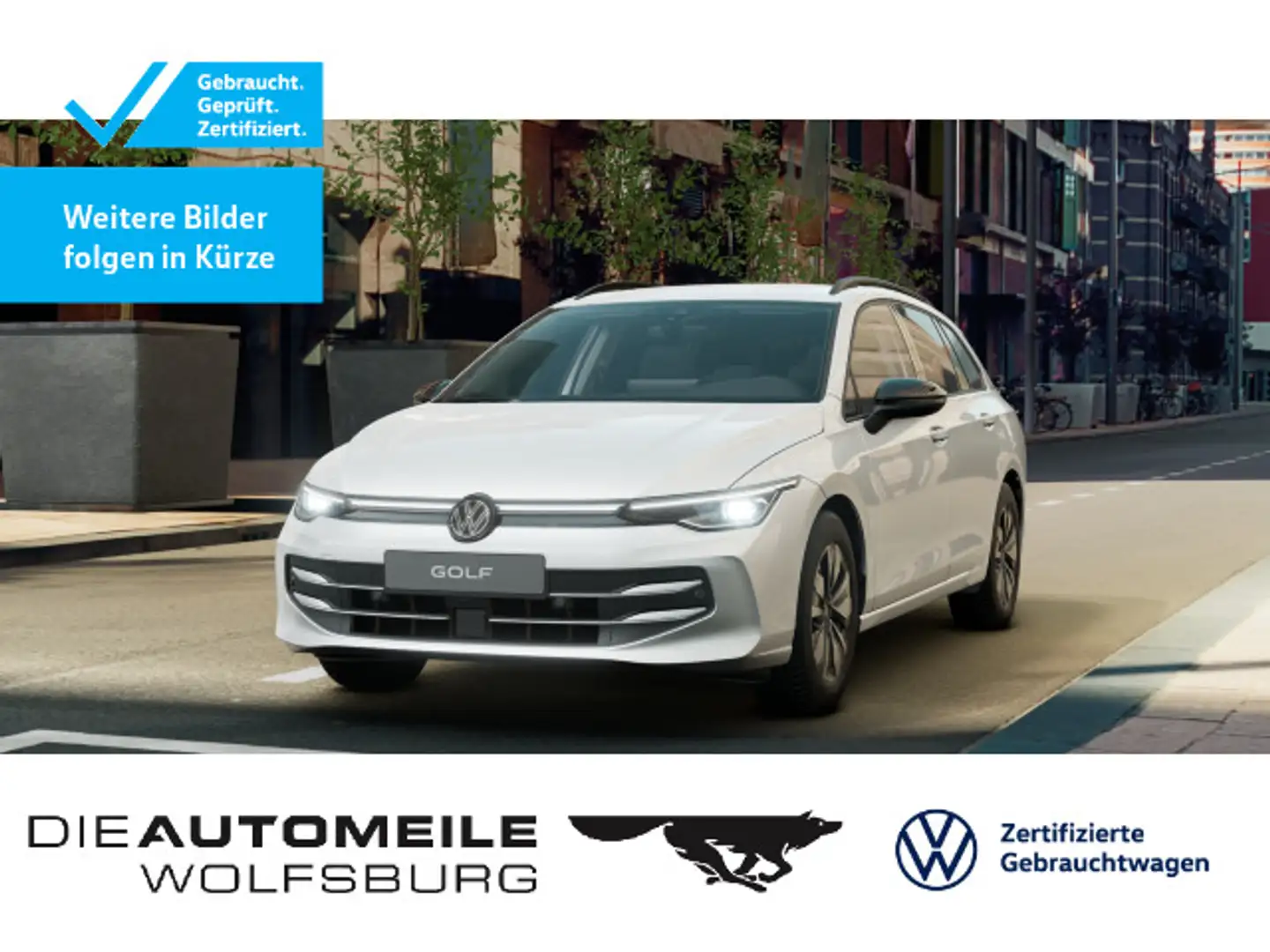 Volkswagen Golf 8 VIII Variant 2.0 TDI DSG Goal Matrix/ACC/ Weiß - 1