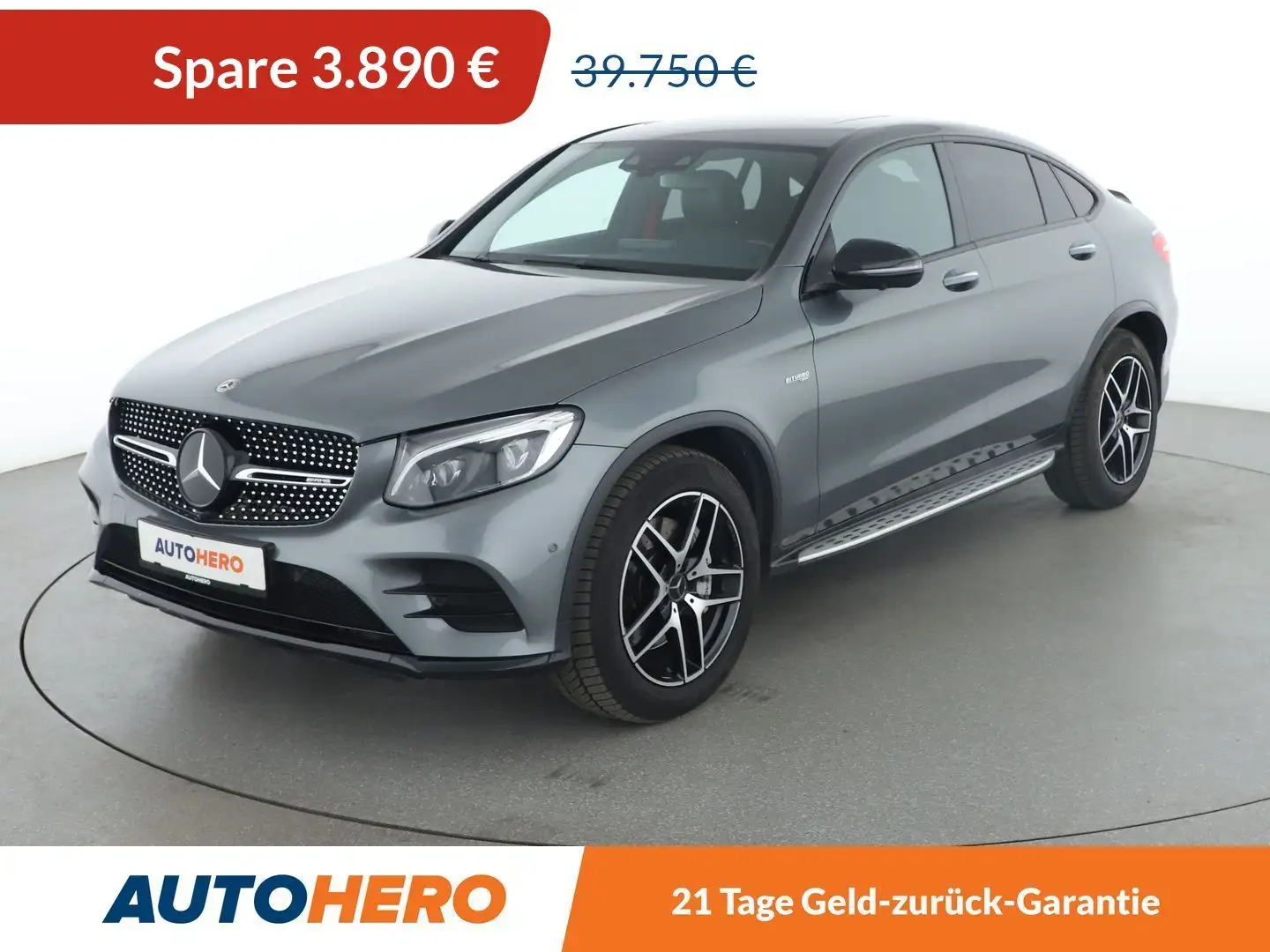 Mercedes-Benz GLC 43 AMG GLC 43 AMG Coupe 4Matic Aut. *LED*360°*ACC*SHZ* Grigio - 1