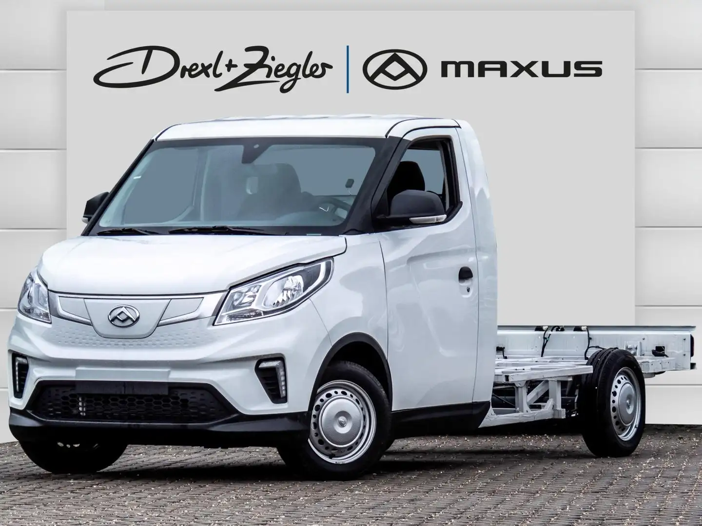 Maxus eDeliver3 Fahrgestell L2  52kWh Klimaauto Kamera Wit - 2