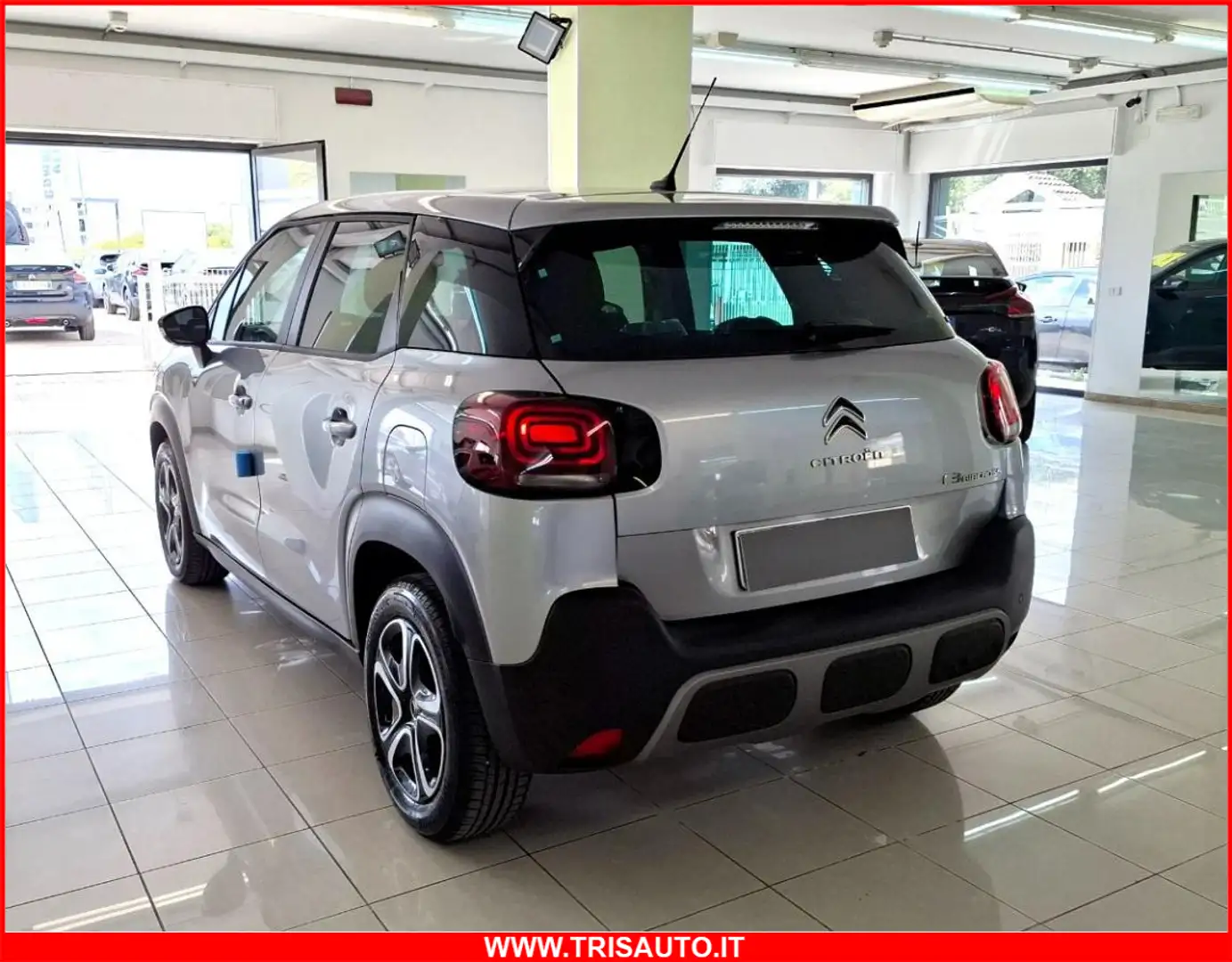 Citroen C3 Aircross 1.2 Puretech You NEOPATENTATI (FULL LED+NAVI) Argento - 2