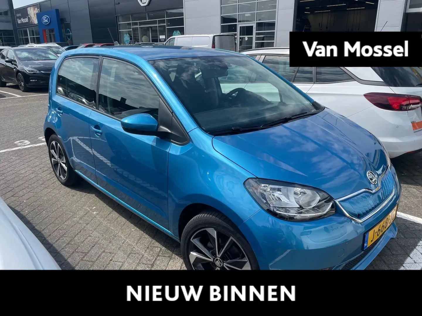 Skoda Citigo e-iV EV Style AUTOMAAT | Cruise Control | Climate Blauw - 1