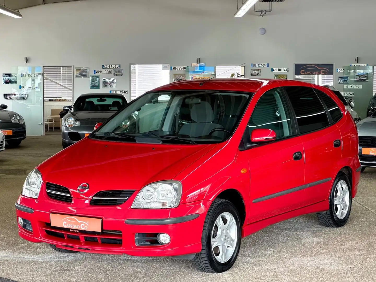 Nissan Almera Tino Acenta plus 2 Hand *KLIMA*TÜV 07/27* Rojo - 1