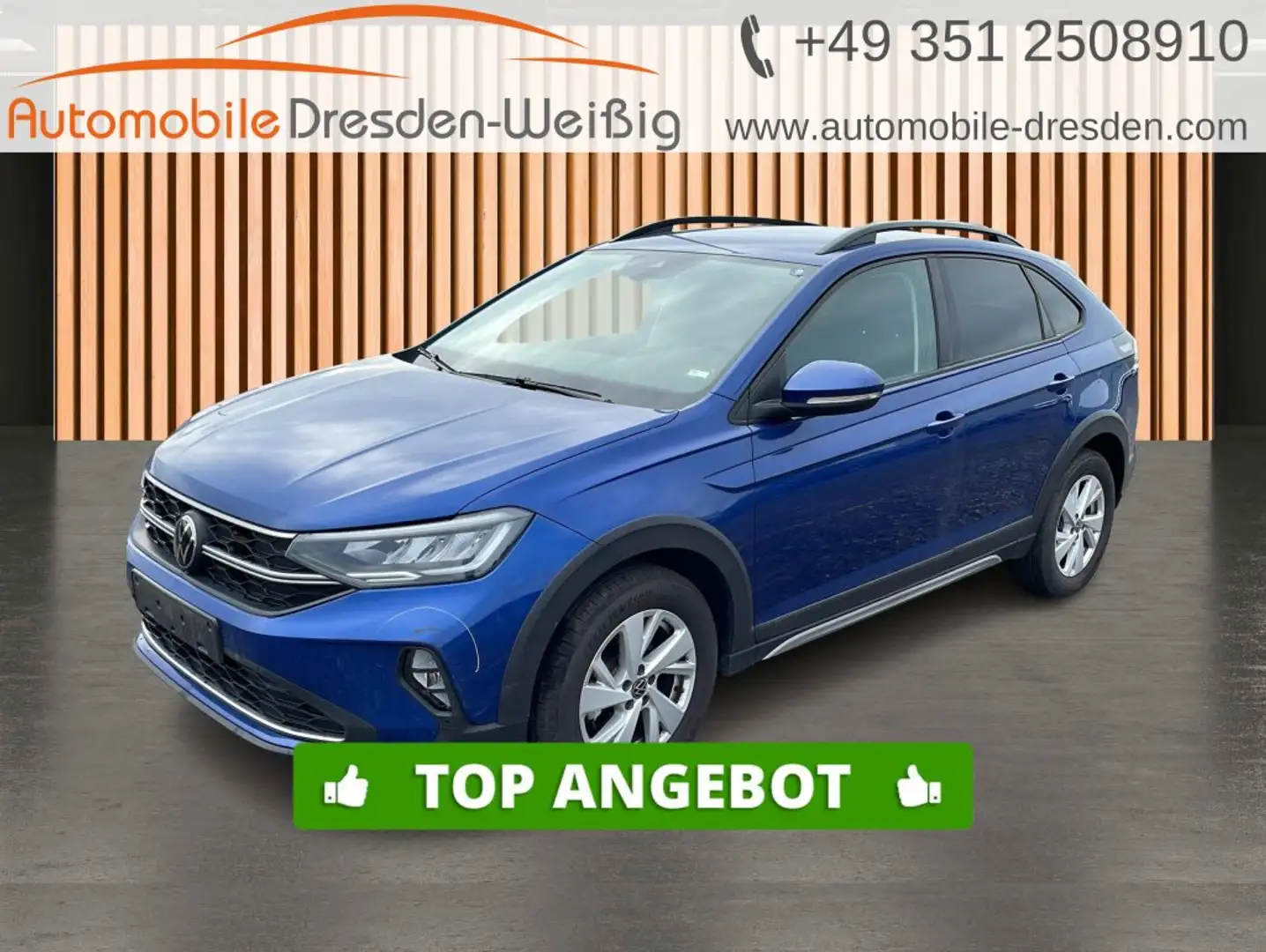 Volkswagen Taigo 1.0 TSI Life*ACC*AppConnect*LED*DAB* Blau - 1