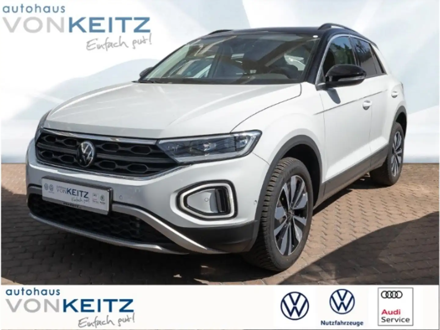 Volkswagen T-Roc Move 1.5 TSI DSG EU6d Blanc - 1