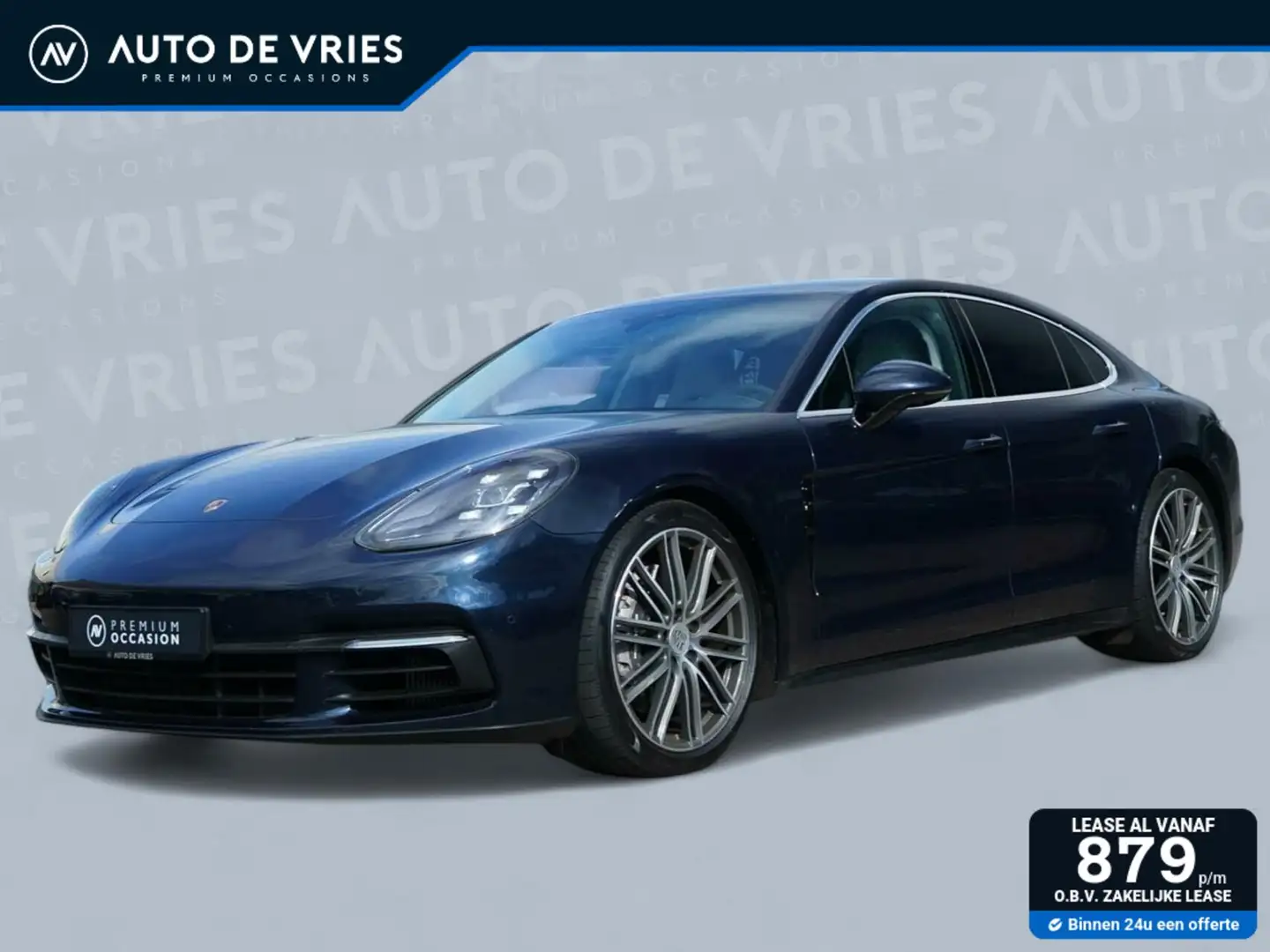 Porsche Panamera 2.9 4 E-Hybrid 462pk | Surround-View | Lederen Com Kék - 1