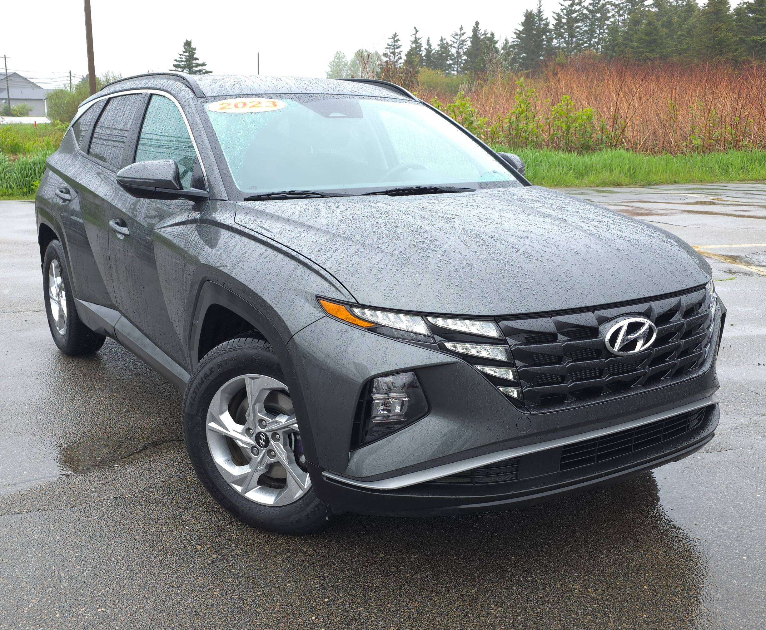 Gray 2023 Hyundai Tucson Preferred FWD SUV / Crossover Automatic