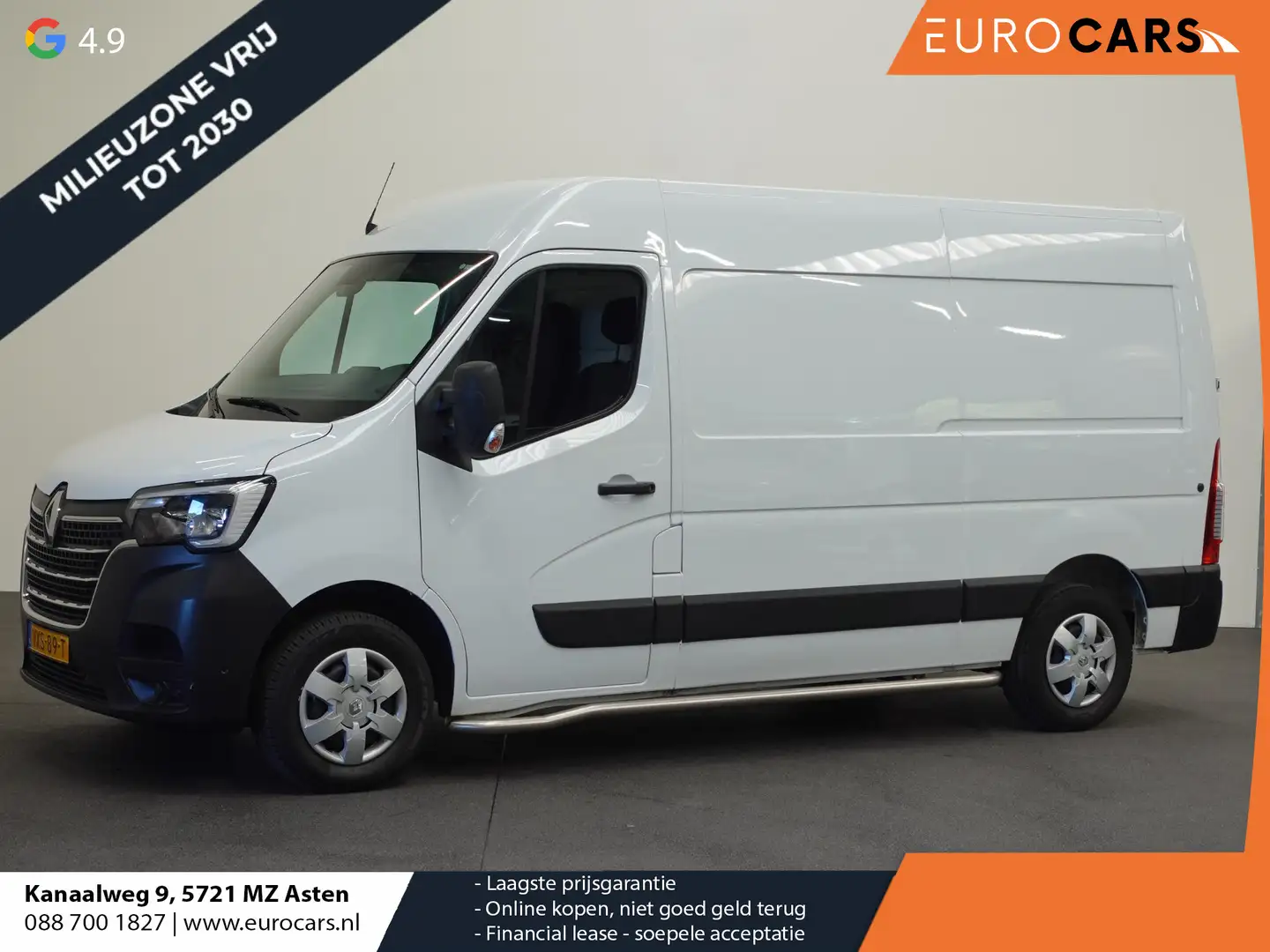 Renault Master T33 2.3 dCi 135PK L2H2 Work Edition Airco Cruise C Blanc - 1