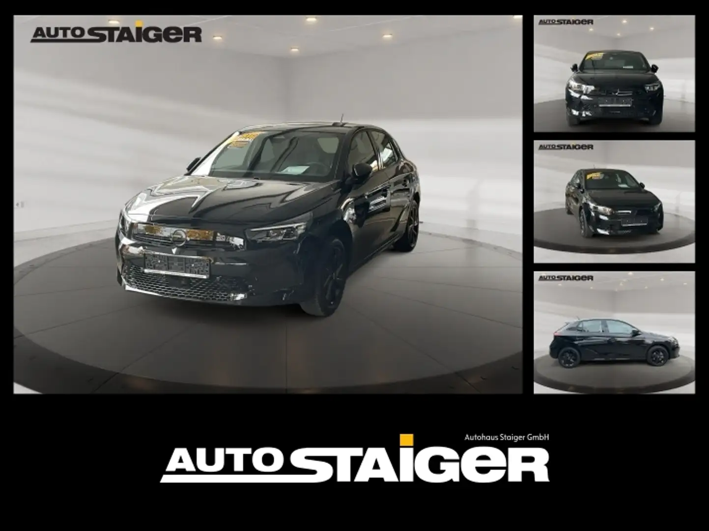 Opel Corsa F 1.2 Turbo GS Automatik Negro - 1