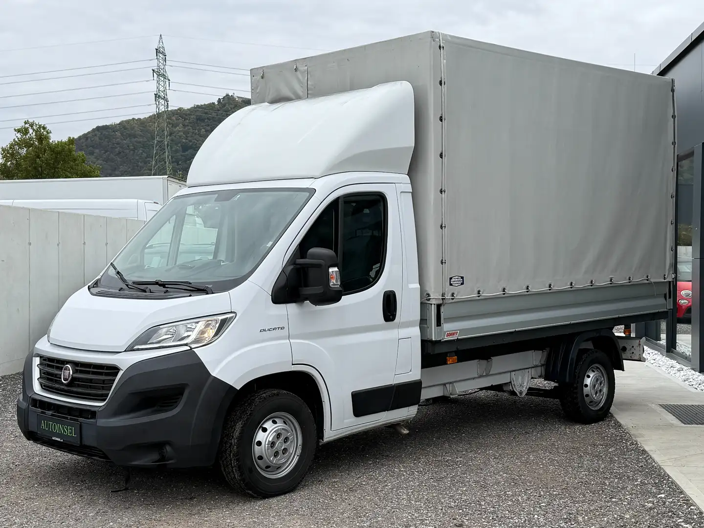 Fiat Ducato 130 L3 Pritsche ,,wenig Kilometer'' Weiß - 2