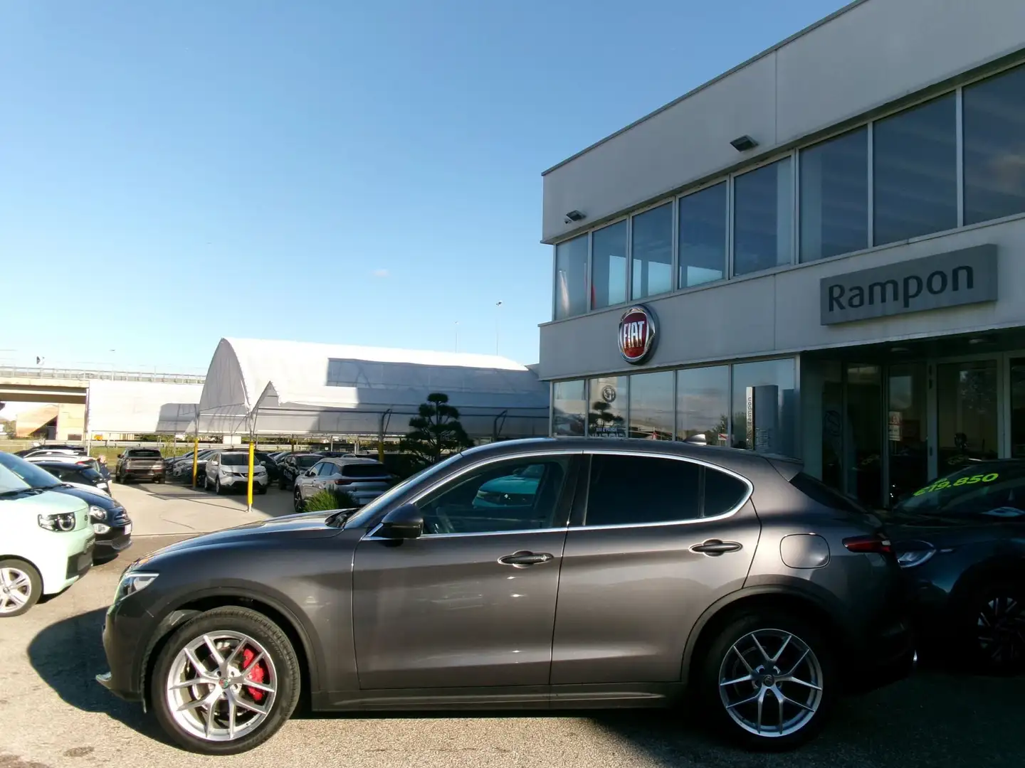 Alfa Romeo Stelvio Stelvio 2.2 Turbodiesel 210 CV AT8 Q4 B-Tech Grigio - 2