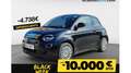 Fiat 500e Action 70KW Schwarz - thumbnail 1