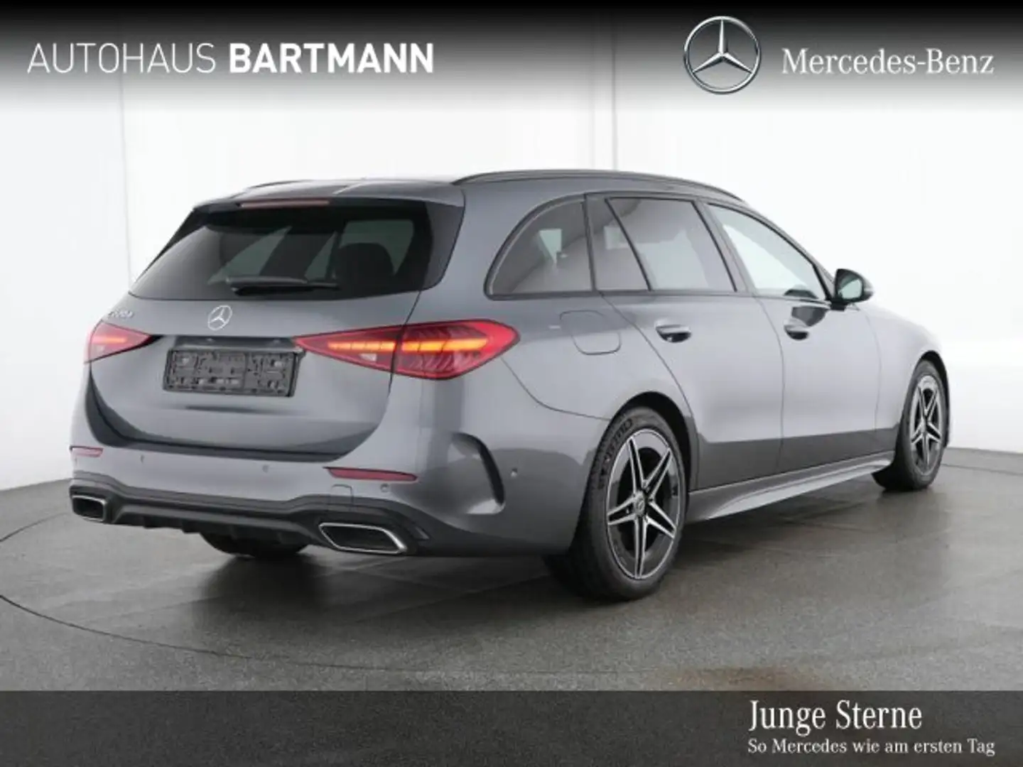 Mercedes-Benz C 220 C 220 d T AMG+NIGHT+PANO LED+MEMORY+KAMERA+SPUR+ Grau - 2