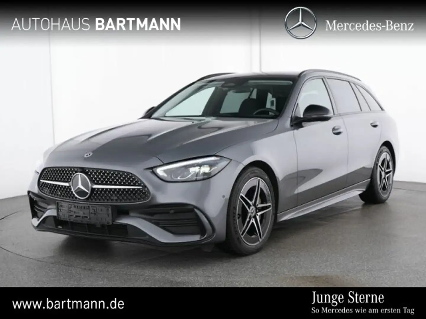 Mercedes-Benz C 220 C 220 d T AMG+NIGHT+PANO LED+MEMORY+KAMERA+SPUR+ Grau - 1